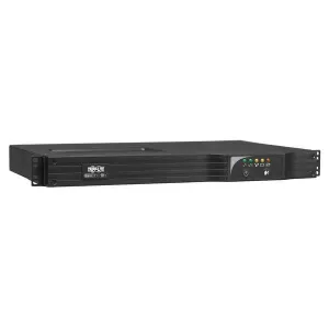 Tripp-Lite SMART500RT1UTAA TAA-Compliant SmartPro 120V 500VA 300W Line-Interactive UPS 1U Rack/Vertical Network Card Options USB DB9 Serial