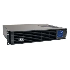 Tripp-Lite SMC10002URM SmartPro 120V 1kVA 700W Line-Interactive Sine Wave UPS 2U Rack/Tower LCD USB DB9 6 Outlets
