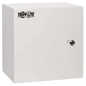 Tripp-Lite SRIN414146 SmartRack Outdoor Industrial Enclosure with Lock NEMA 4 Surface Mount Metal Construction 14 x 14 x 6 in. Gray