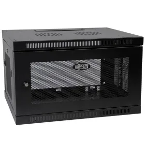Tripp-Lite SRW6UDP SmartRack 6U Low-Profile Switch-Depth-Plus Wall-Mount Mini Rack Enclosure