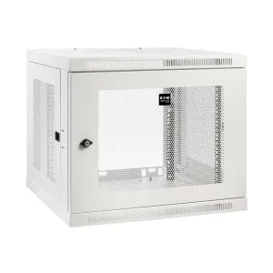 Tripp-Lite SRW9UDPW SmartRack 9U Low-Profile Switch-Depth-Plus Wall-Mount Mini Rack Enclosure White