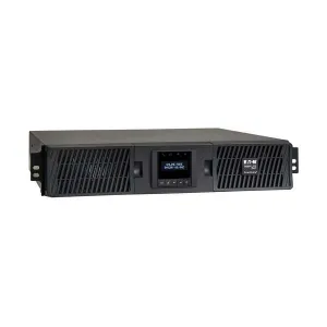 Tripp-Lite SU1000RTXLCD2U SmartOnline 1000VA 900W 120V Double-Conversion Sine Wave UPS 8 Outlets Extended Run Network Card Option LCD USB DB9 2U Rack/Tower