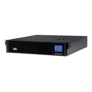 Tripp-Lite SUINT1000LCD2U SmartOnline 208/230V 1000VA 900W Double-Conversion UPS 6 Outlets Extended Run Card Slot LCD USB DB9 2U