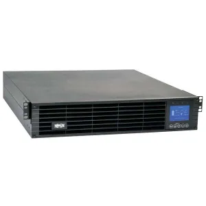 Tripp-Lite SUINT1000LCD2UN 208/230V 1000VA 900W Double-Conversion UPS - 6 Outlets, Extended Run, WEBCARDLX, LCD, USB, DB9, 2U