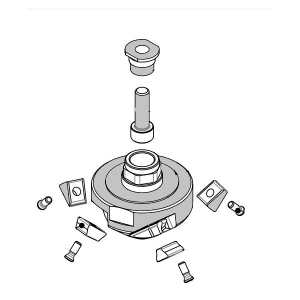 Trumpf 2496533 Multi-edge Cutter Mount, 30 Degree, TruTool TKA 1500