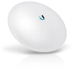 Ubiquiti NBE-5AC-GEN2 NanoBeam Compact UISP-ready 5 GHz WiFi Bridge with Enhanced Surge Protection and an Optimized Radio and Antenna