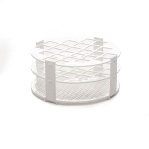 United Scientific Supplies TTHP05 Plastic Test Tube Rack, Round, 24-Tube
