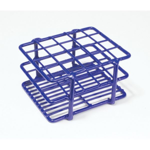 United Scientific Supplies TTWE04 Test Tube Rack, Wire, Epoxy-Coated, 20 place, 16-20mm