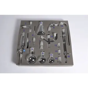 United Scientific Supplies ORGKIT-16 Organic Chemistry Glassware Kit, 16 pieces