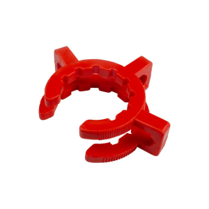 United Scientific Supplies CLJP2932PK10 Plastic Clamps for Jointed Glassware, Size 29/32, Red