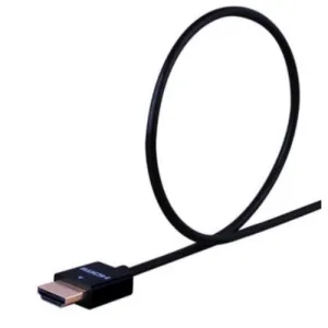 Vanco SSHD06 Ultra Slim HDMI High Speed Cable with Ethernet, Supports 4K x 2K and 1080p Video Resolutions, 10.2 Gbps, UL Listed- CL2 Rated, 6 ft