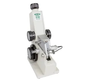 Vee Gee Scientific C10 Abbe Refractometer Ivory 0 to 70 Degree C / 1.3000 to 1.7200 nD / 0 to 95% Brix Range
