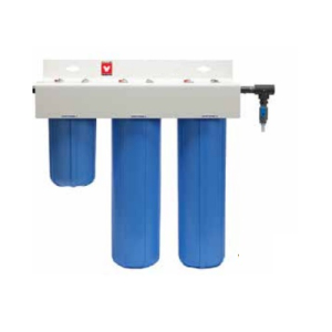 Yamato WH-501C High Capacity Deionization System- 4-1/2" Diameter (10" Carbon, (2) 20" High Capacity Deionization, & 20 K Deionization Light)