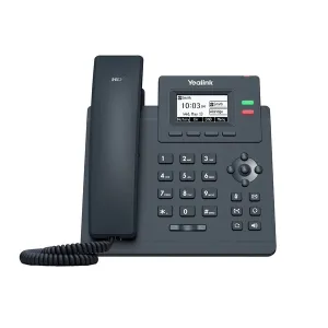 Yealink SIP-T31P Entry Level IP Phone 2 Lines HD Voice, 2.3" 132 x 64 - pixel graphical LCD with Backlight
