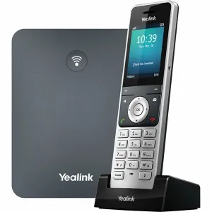 Yealink W76P IP DECT Phone Bundle W56H with W70 Base High-Performance SIP Cordless Phone System 5V 0.6A