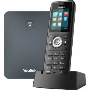 Yealink W79P IP DECT Phone Bundle W59R with W70 Base SIP Cordless 1.8" 128 x 160 TFT Color Screen Intuitive User Interface 5V 0.6A