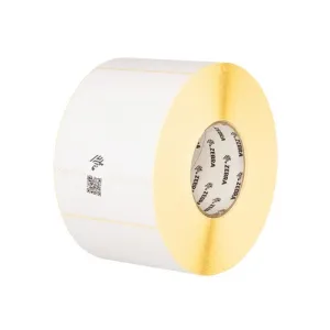 Zebra 10010032 Z-Perform 2000D 4" x 3" Paper Label, 1" ID, 5" OD (840 Labels per Roll, Perforated)
