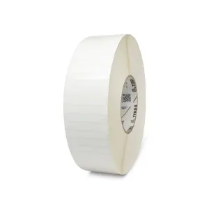 Zebra 10011700 Z-Ultimate 3000T 2.5" x 0.5" Polyester Label, 3" ID, 8" OD (10020 Labels per Roll, Perforated)