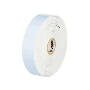 Zebra 10012718-3 Z-Band Splash 1" x 10" Blue Polypropylene Wristband 1" ID, 5" OD (350 Bands per Roll, Perforated)