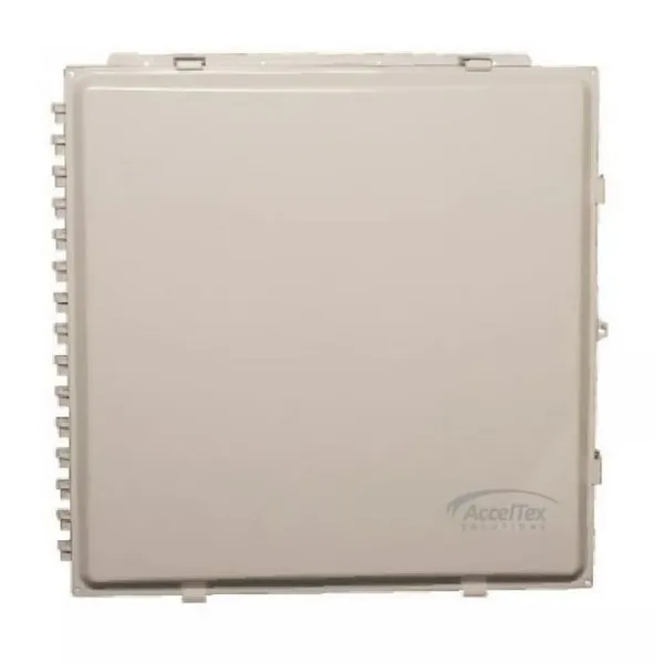 AccelTex ATS-00420 24x24x10 Polycarbonate Enclosure with Solid Door and Latch Lock and No Holes