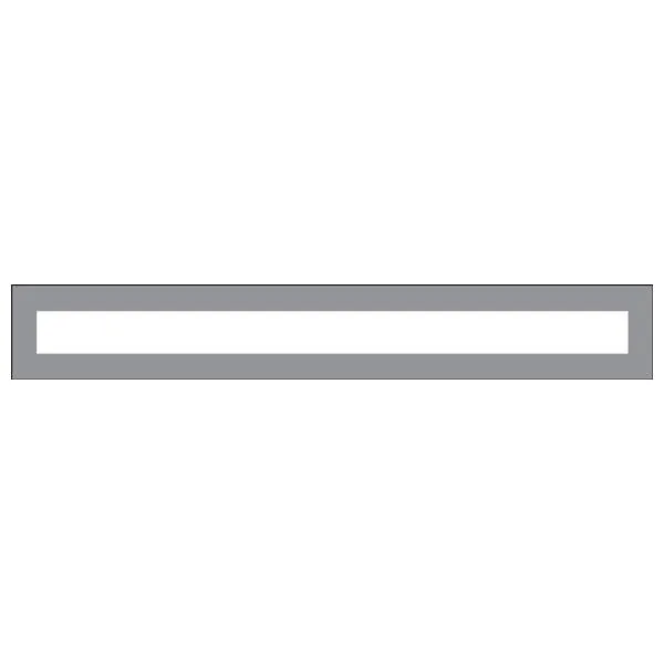 Accuform DTH202GY 1.5"" x 17"" Quick-Pocket Document Holder Gray