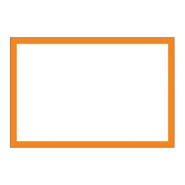 Accuform DTH209OR 11"" x 17"" / 17"" x 11"" Quick-Pocket Document Holder Orange