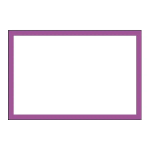 Accuform DTH209PR 11"" x 17"" / 17"" x 11"" Quick-Pocket Document Holder Purple