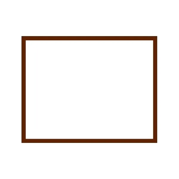 Accuform DTH210BR 17"" x 22"" / 22"" x 17"" Quick-Pocket Document Holder Brown