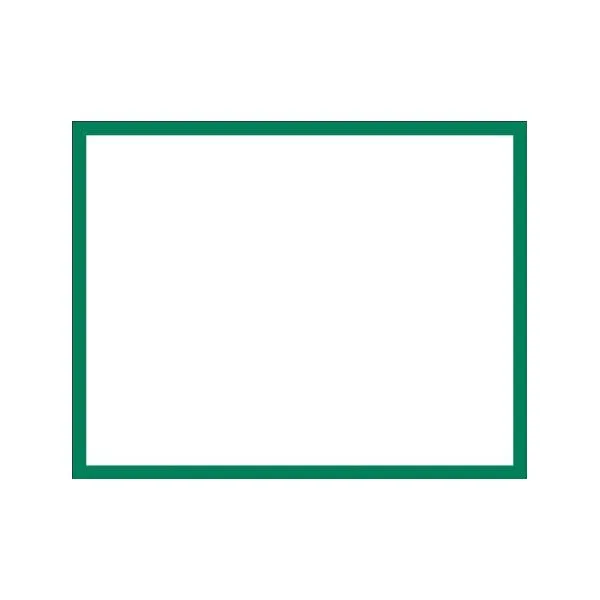 Accuform DTH210GN 17"" x 22"" / 22"" x 17"" Quick-Pocket Document Holder Green