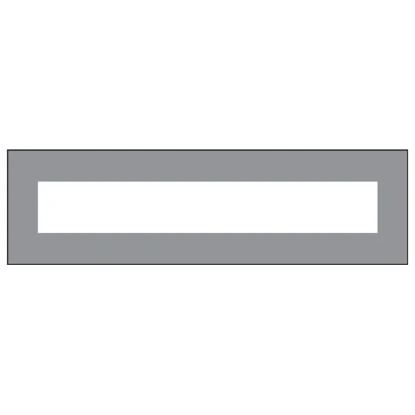 Accuform DTH213GY 1.5"" x 8.5"" Quick-Pocket Document Holder Gray