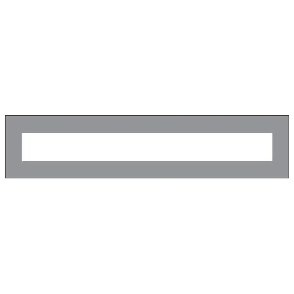 Accuform DTH214GY 1.5"" x 11"" Quick-Pocket Document Holder Gray