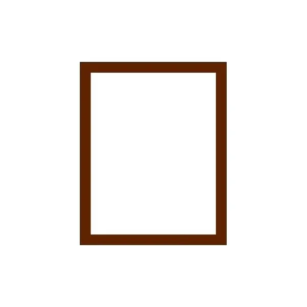 Accuform DTH215BR 11"" x 8.5"" / 8.5"" x 11"" Quick-Pocket Document Holder Brown