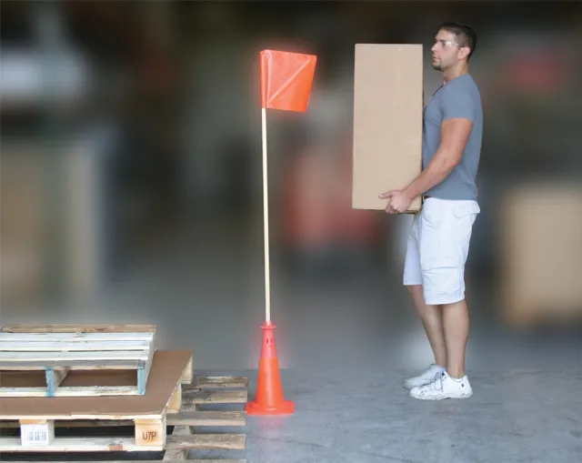 Accuform FBC610 Warning Cone Flag Set