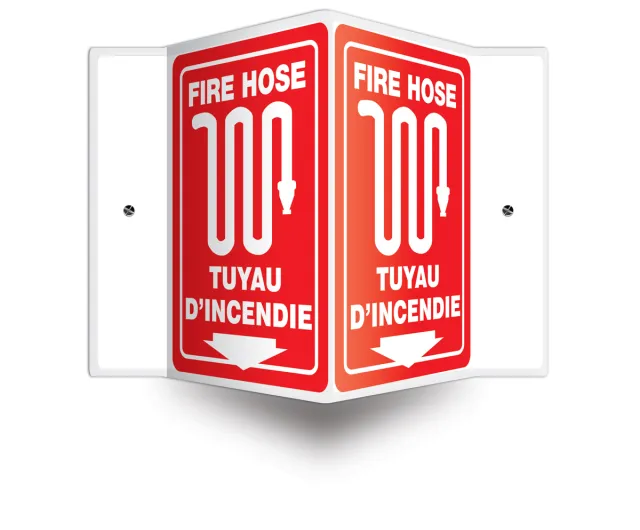 Accuform FBPSP394 Projection Sign - BILINGUAL FRENCH