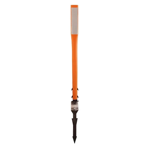 Accuform FBS214ORWT Traffic Delineator Posts with Reflective Stickers