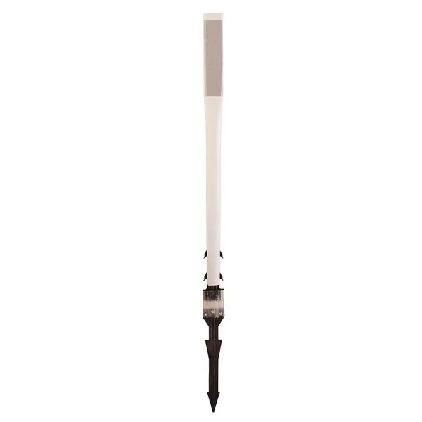 Accuform FBS214WTWT Traffic Delineator Posts with Reflective Stickers