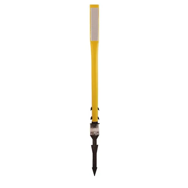 Accuform FBS214YLWT Traffic Delineator Posts with Reflective Stickers