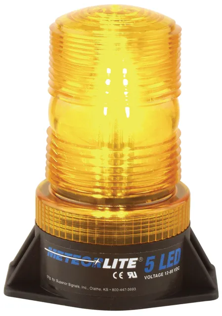 Accuform FLN443 Standard-Profile, LED Strobe Warning Lights: Permanent Mount
