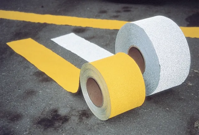Accuform FMT420WT Pavement Marking Tape Yellow - White