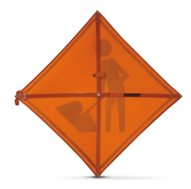 Accuform FRC848 Roll-Up Construction Sign Cross-Ribs