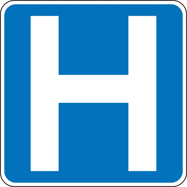 HOSPITAL 24 in  X 24 in  HIGH INTENSITY