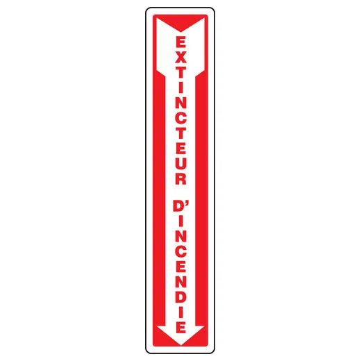 Accuform FRMFXG545XT Fire Safety Sign - French