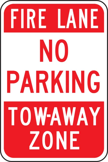 NO PARKING SIGNS 18 in  X 12 in  ENGINEER