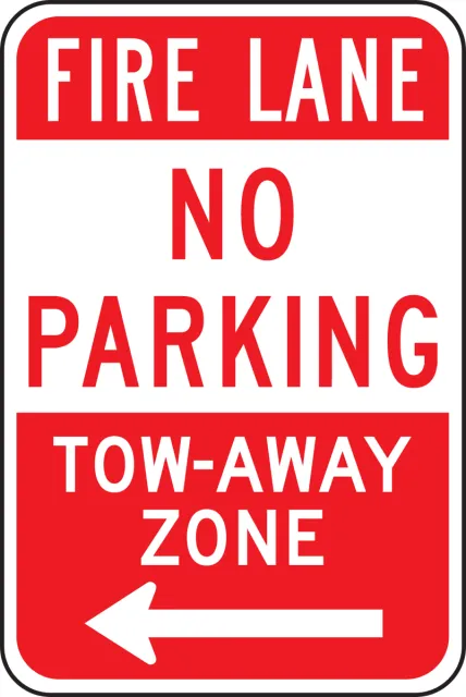 NO PARKING SIGNS 18 in x 12 in ENGINEER