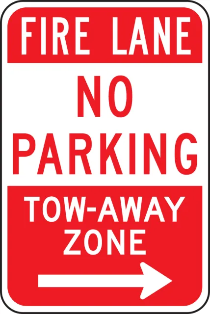 NO PARKING SIGNS 18 in  X 12 in  ENGINEER