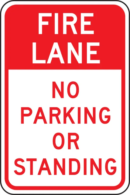 NO PARKING SIGNS 18 in  X 12 in  ENGINEER