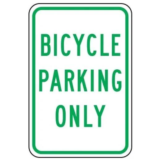 Accuform FRP308RA 18"" x 12"" Designated Parking Sign Red Engineer Grade Reflective Aluminum (.080)
