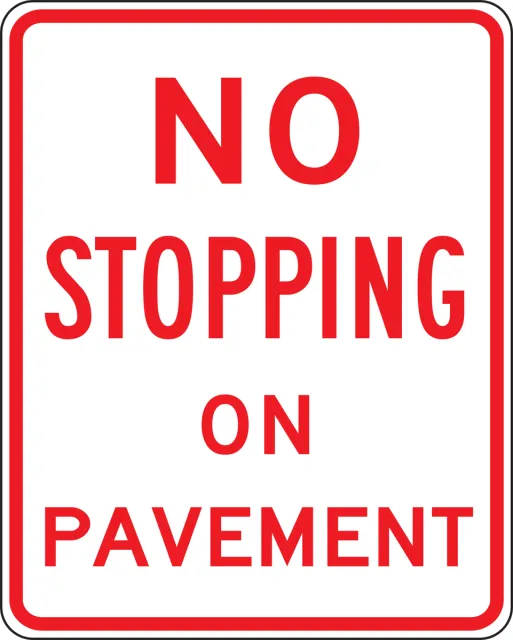 LANE GUIDANCE SIGN 30 in X 24 in FRP433RA