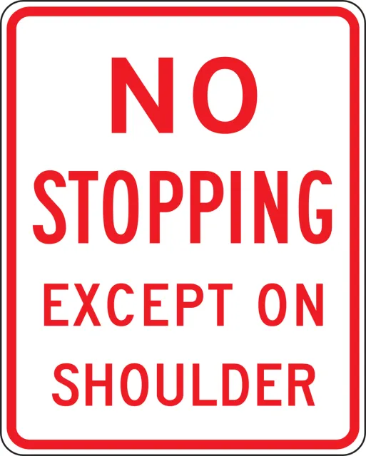 LANE GUIDANCE SIGN 30 in X 24 in FRP434RA