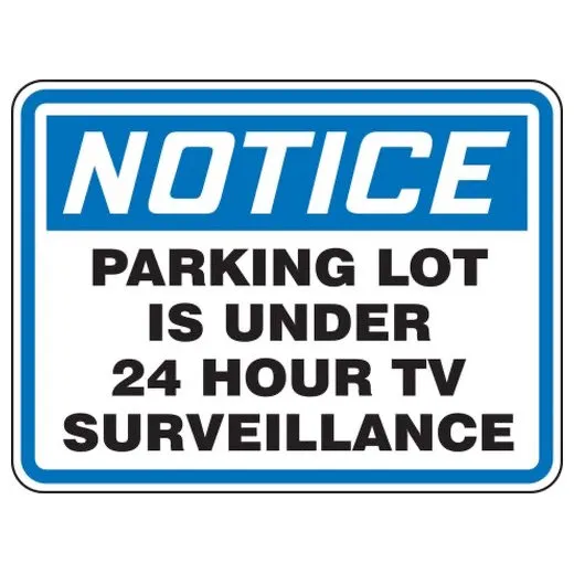 Accuform FRP908HP 18"" x 24"" Security Red High Intensity Reflective Aluminum (.080)